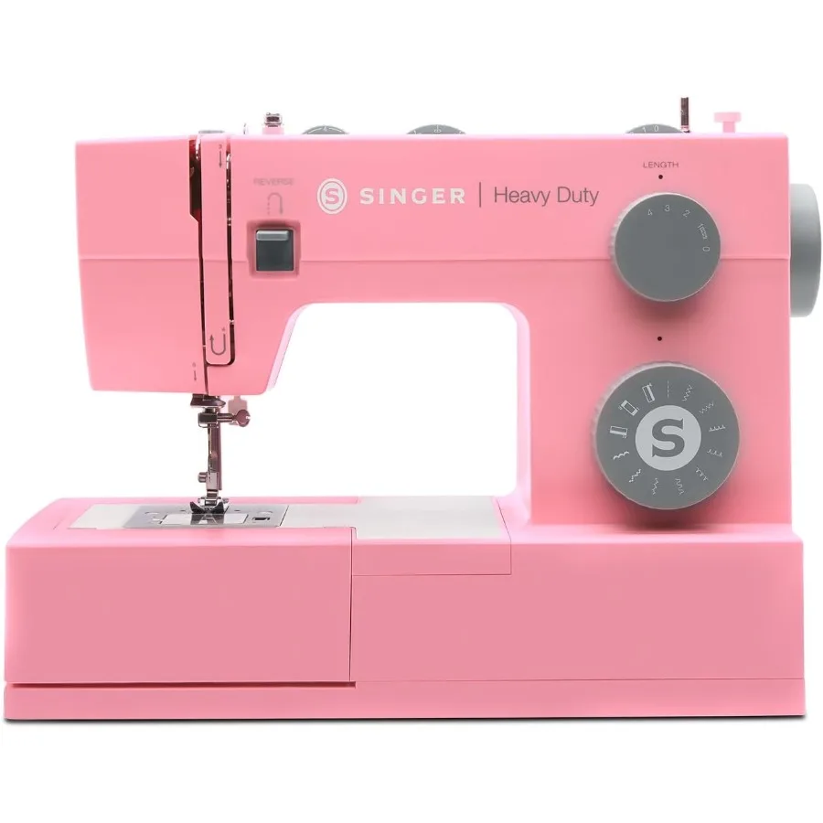 

4411 Heavy Duty Pink Sewing Machine with Accessories High Speed 69 Stitch applications Strong Motor Metal Frame LED Light