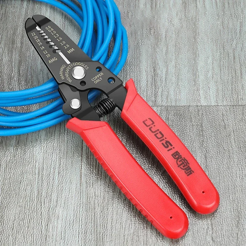 

Wire Stripper Labor Saving Plier Peeler Wire Cutter Fiber Optic Cable Picking Pliers Hand Tools Multitool for Electricians