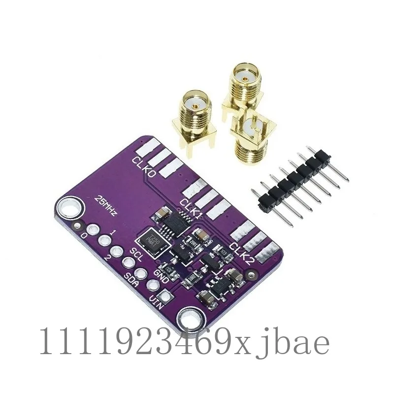 Programmable Square Wave Signal Generator for Si5351A, High Frequency Clock Signal Output Module