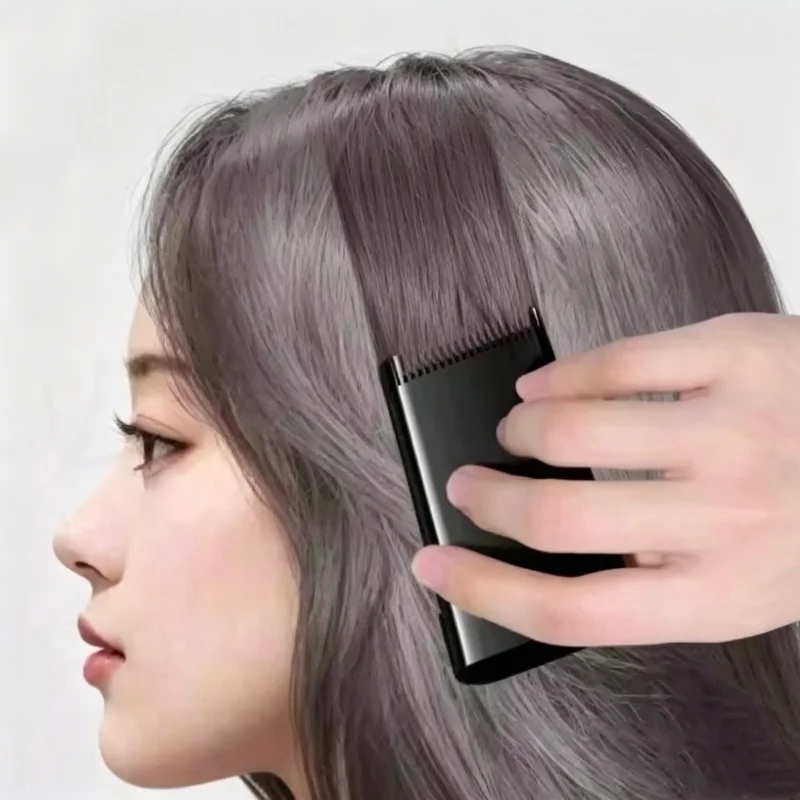 Temporary Hair Coloring Covered 2 In1 Hair Dye Stick with Combs White Hair Black Brown Coffee Long Lasting Hairline Pen Washable