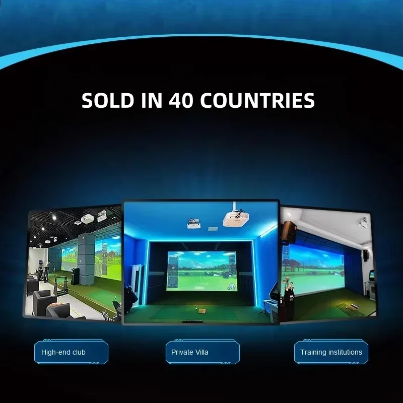 Afbeelding 3: PGM High-Speed 4K HD 3D-beeld Indoor Golfsimulatorapparatuur