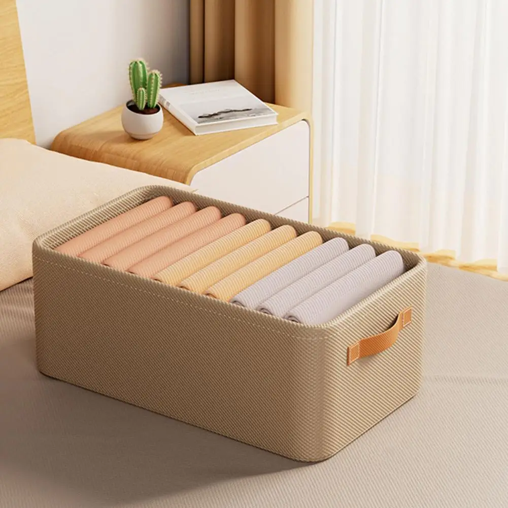 Collapsible Clothing Organizer Closet Clothes Pants Storage Organizer Closet Organizer Drawer Wardrobe Non-woven Storage Box