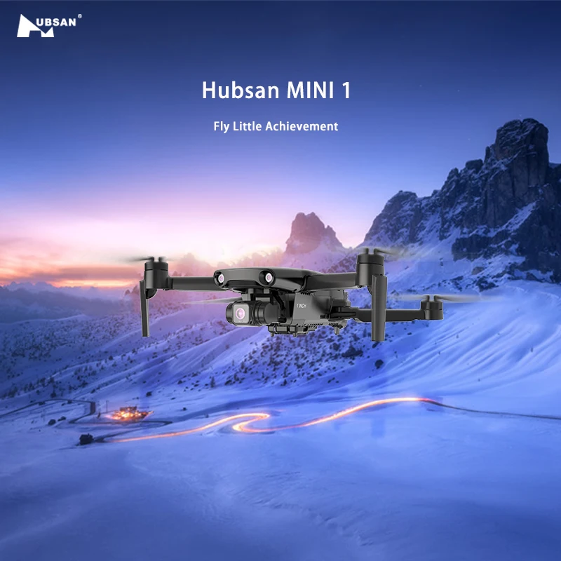 Hubsan MINI 1 GPS DRONE 4K Profesional 1 inch Cmos 3-Axis Gimbal Camera Brushless Motor RC Small and exquisite Quadcopter