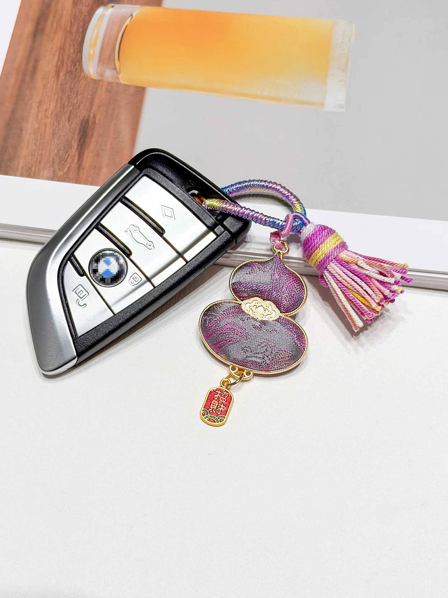 autentico-pingente-de-chaveiro-song-jin-em-formato-de-cabaca-dupla-face-ornamento-decorativo-de-luxo-para-bolsa-amuleto-da-sorte-e-conector-de-chave