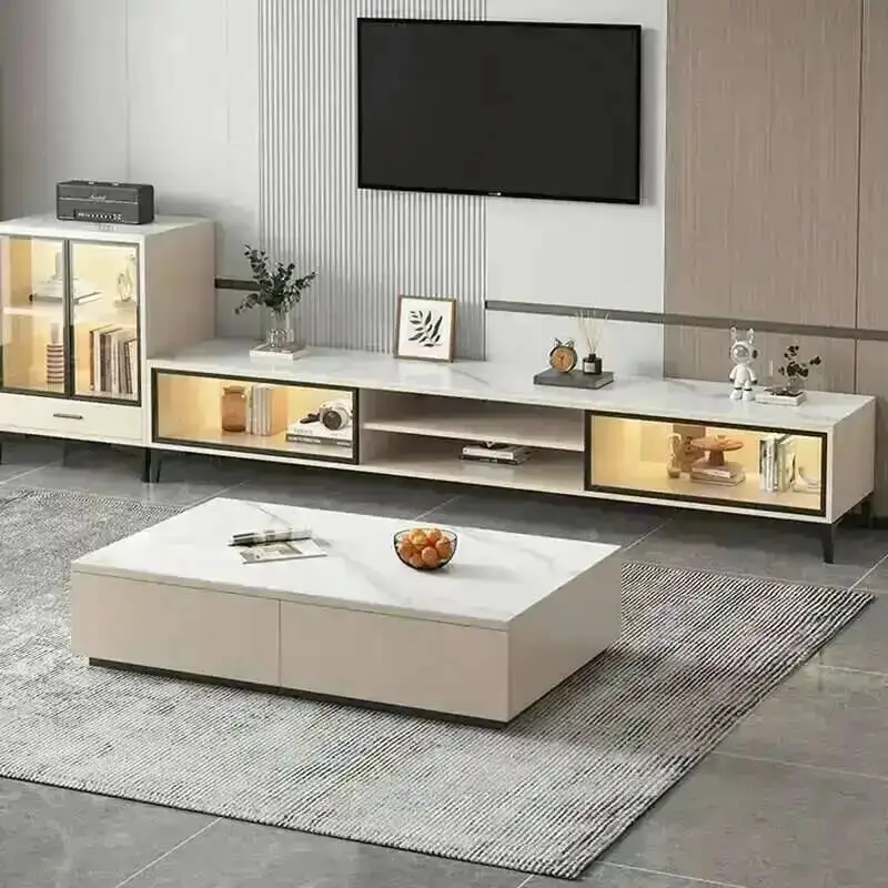 Home Living Room Luxury Tv Stand Glamour Unique Simple Style Tv Cabinet Ornament Industrial Schrank Wohnzimmer Furniture