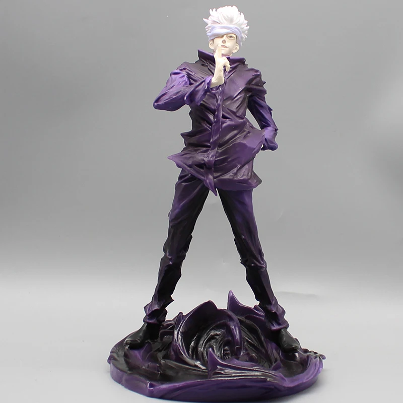 25cm Anime Satoru Gojo Figur Jujutsu Kaisen Figur gk uno Gojo Satoru Action figuren PVC Sammlung Modell Statue Kind Spielzeug Geschenk