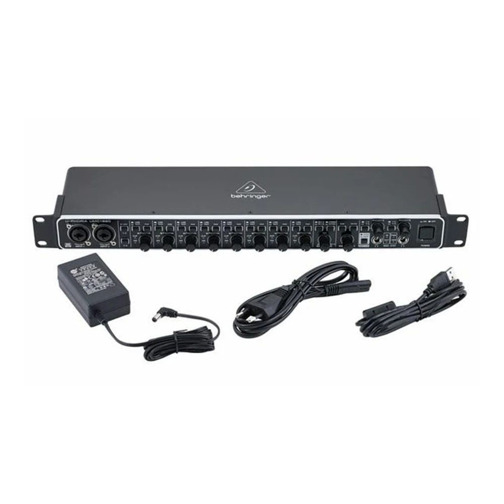 U-Phoria UMC1820 Sound Card 18-In/20-Out USB 2.0 Audio Interface With 8 Midas Mic Preamps Audio Sound Equipment