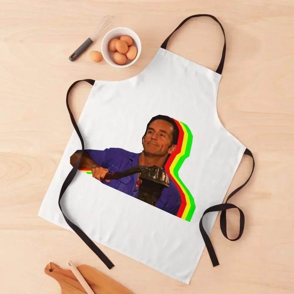 

Survivor Jeff Probst Colours Apron Woman Kitchen Goods For Home And Kitchen cook wear home women Apron