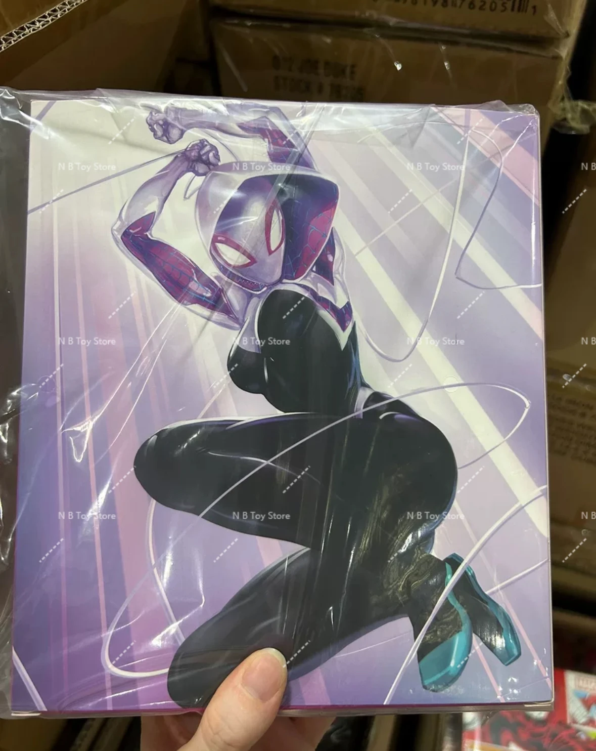 

In Stock Mezco 1/12 Scale Earth Crossing Edition Movie Characters Ghost Spider Gwen Female Warrior Full Set 6lnch Actioe Figure