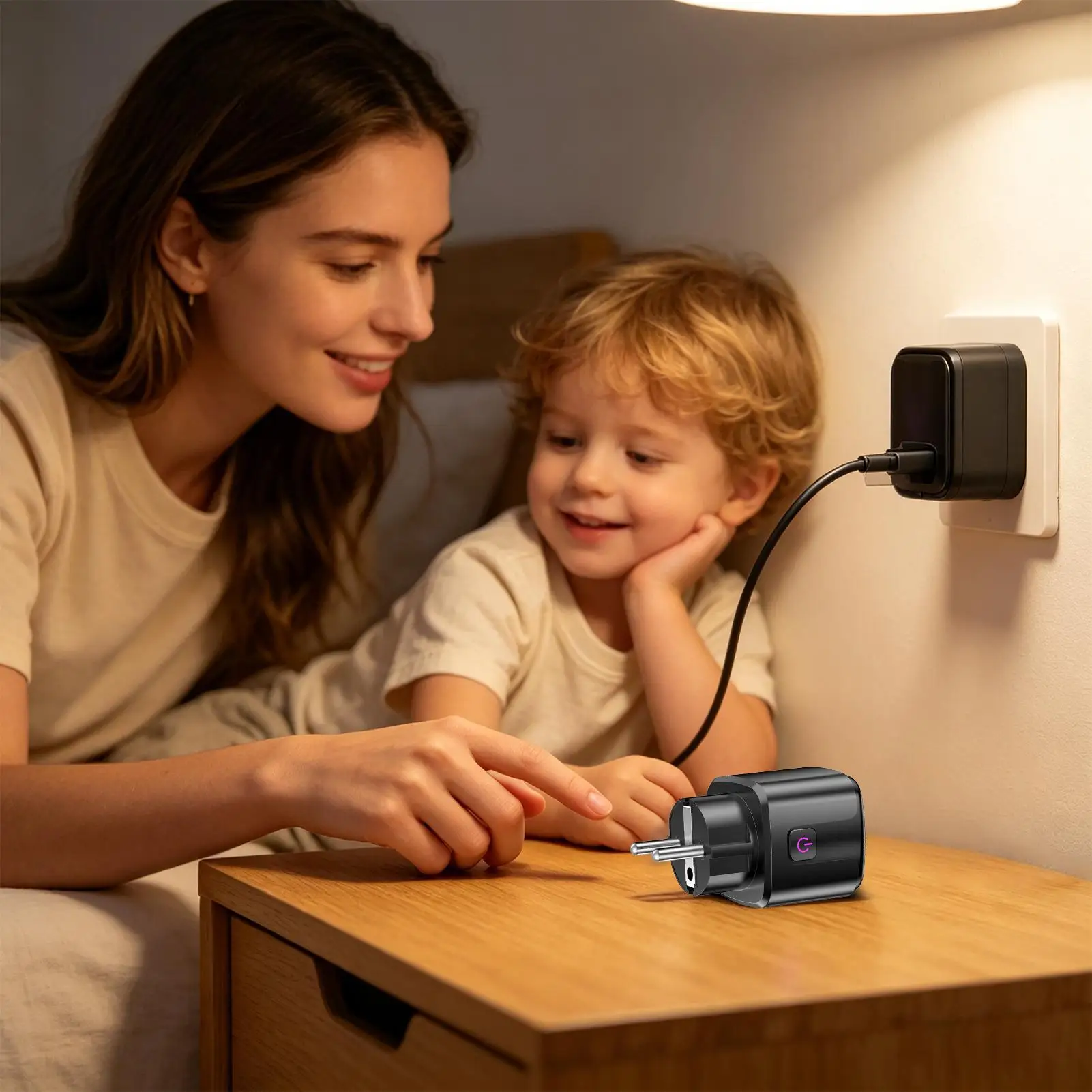 

Умная розетка Wi-Fi для Google Home, Alice, SmartThings с дистанционным управлением через приложение, беспроводная, для мужчин и женщин