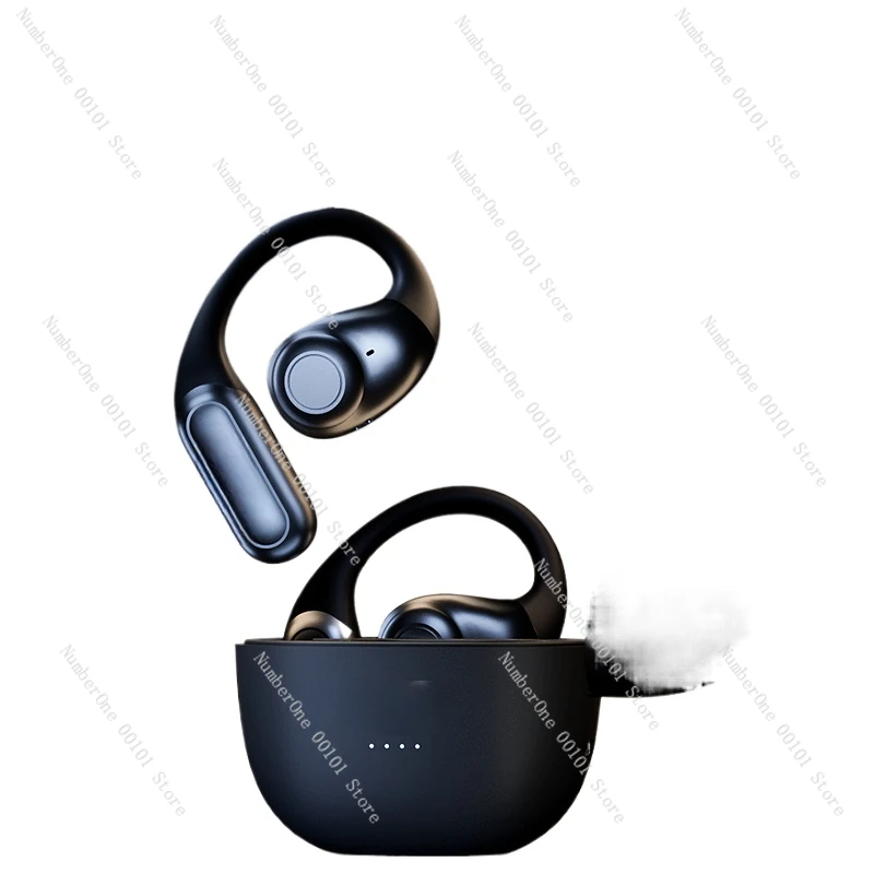 

120 hours long battery life _ Bluetooth headset ear type wireless bone conduction open non-ear sports game 2024