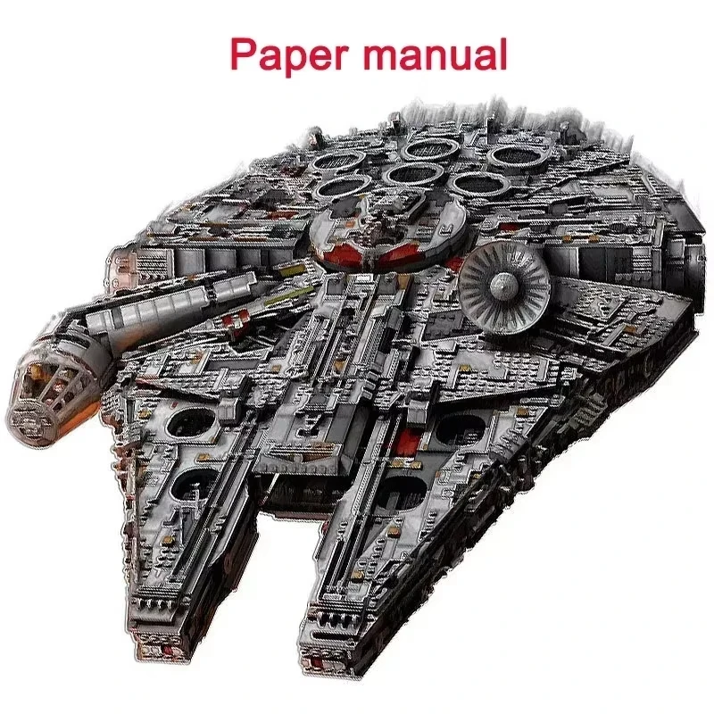 Popular Bandai Launch Ucs Millennium Falcon Building Blocks Premium Craft Fan Celebration Events Compatible With Bricks view 6