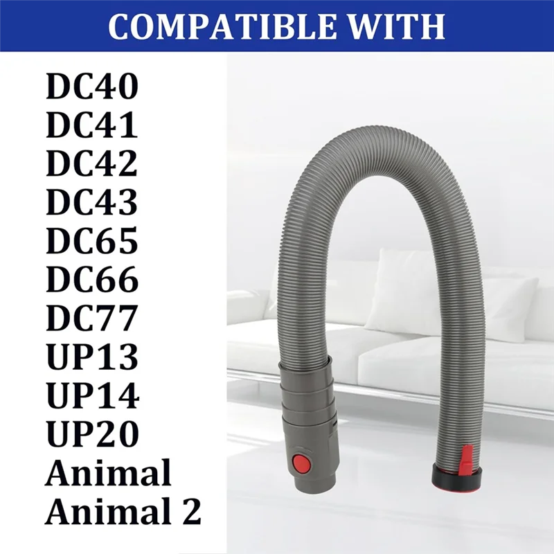 

CKFAM-Hose For Dyson DC41 DC40 DC65 UP13 UP14 UP20 Vacuum Cleaners Flexible Extension Hose Replacement Parts