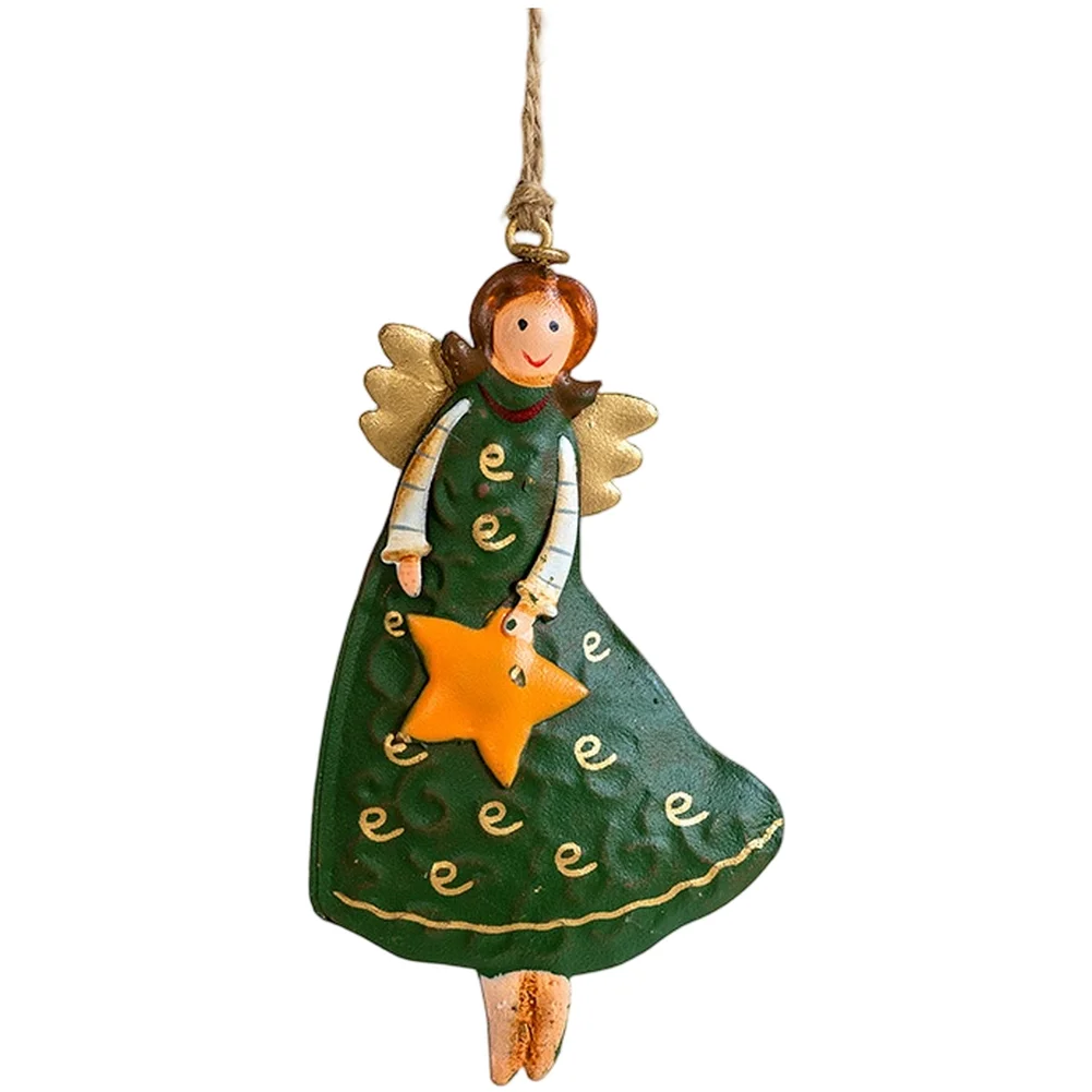 

Christmas Celebration Christmas Angel Decor Decorative Pendant For Christmas Holiday Decoration Vintage Holiday Decoration