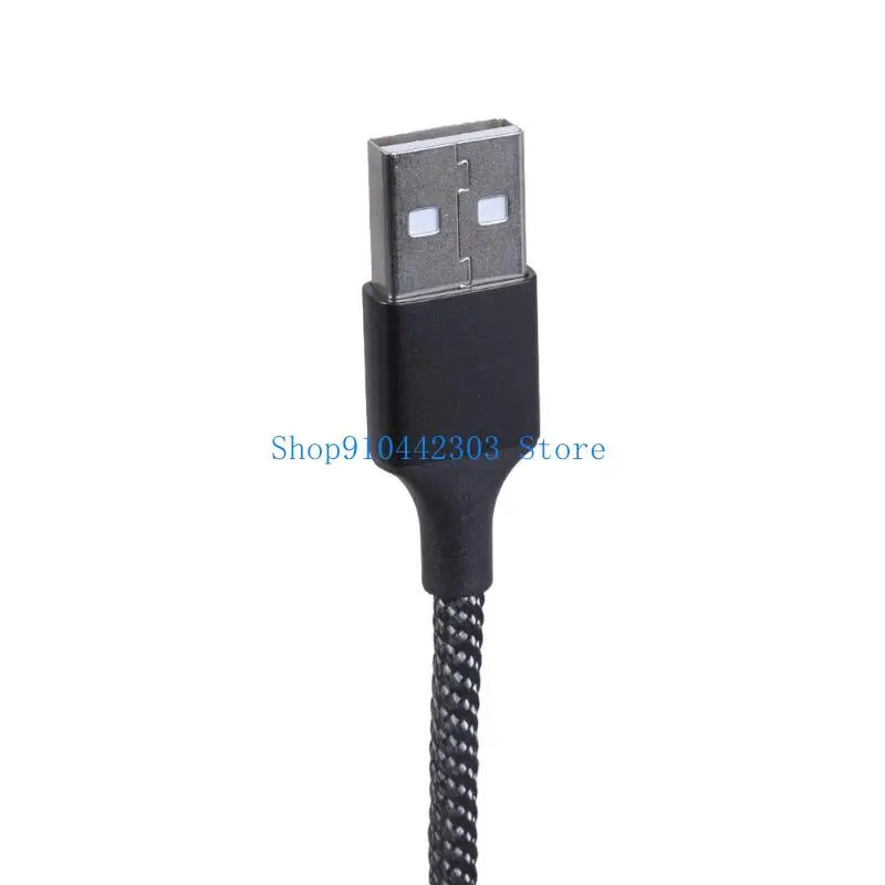 652F USB Male To 3 USB Female Converters USB Splitter For Efficient Data Transfer