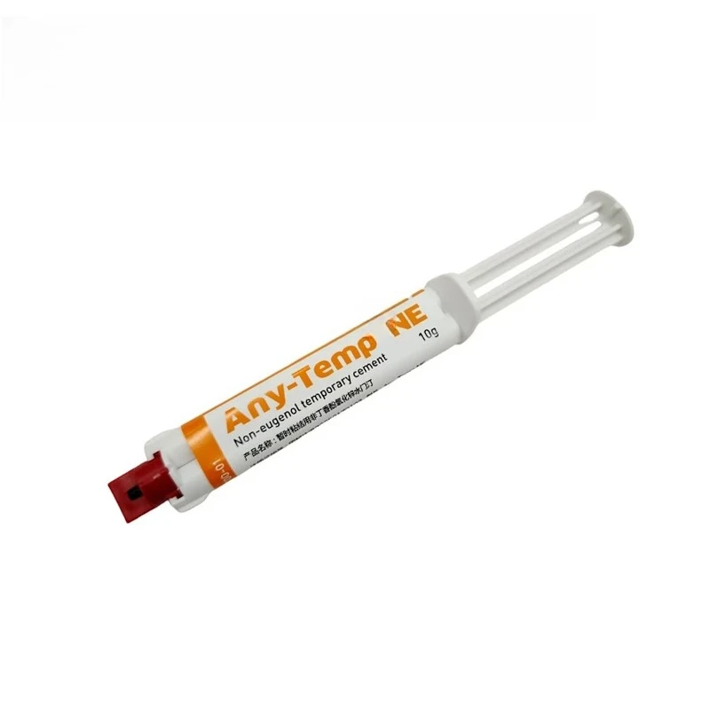 مواد طب الأسنان متوسطة الترابط المؤقتة غير يوجينول أكسيد الزنك الاسمنت لاصق التاج المؤقت لا يحتوي على يوجينول الأسنان #4