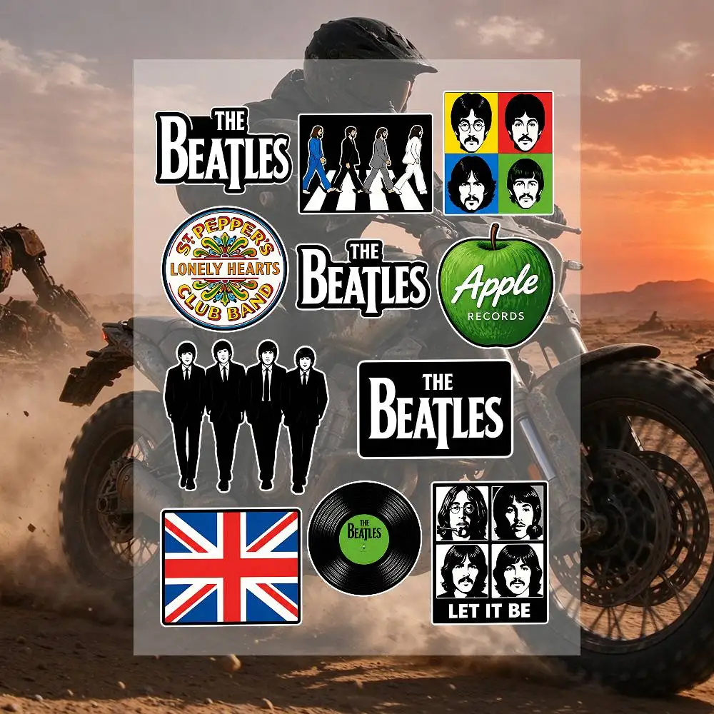 The B-Beatlese Stickers Moto Sticker Auto Body Bumper Windows Motorcycle Laptop Walls Vinyl Decal Car Tuning Accessories