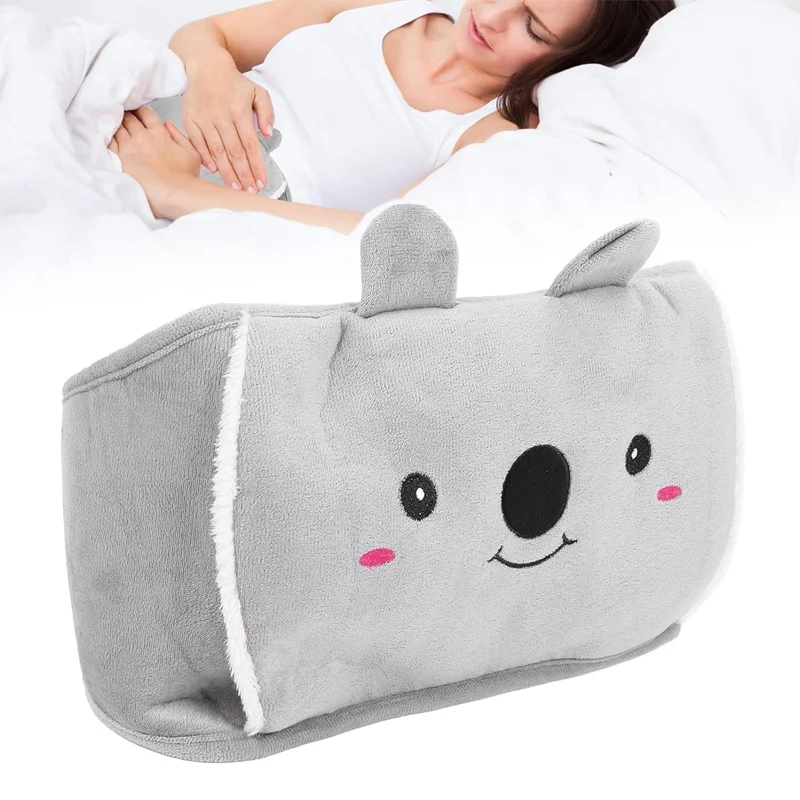 3Sets Hot Water Bag Hot and Cold Compress Water Injection Hot Water Bottles for Menstrual Cramps Warm Hands Feet Waist Shoulders