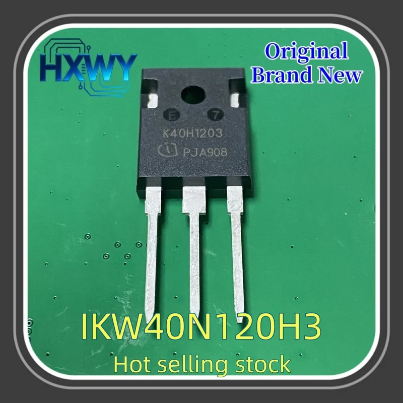 (3/20 piezas) IKW40N120H3 K40H1203 TO-247 IGBT tubo único Nuevas piezas electrónicas Entrega rápida Alta calidad En stock