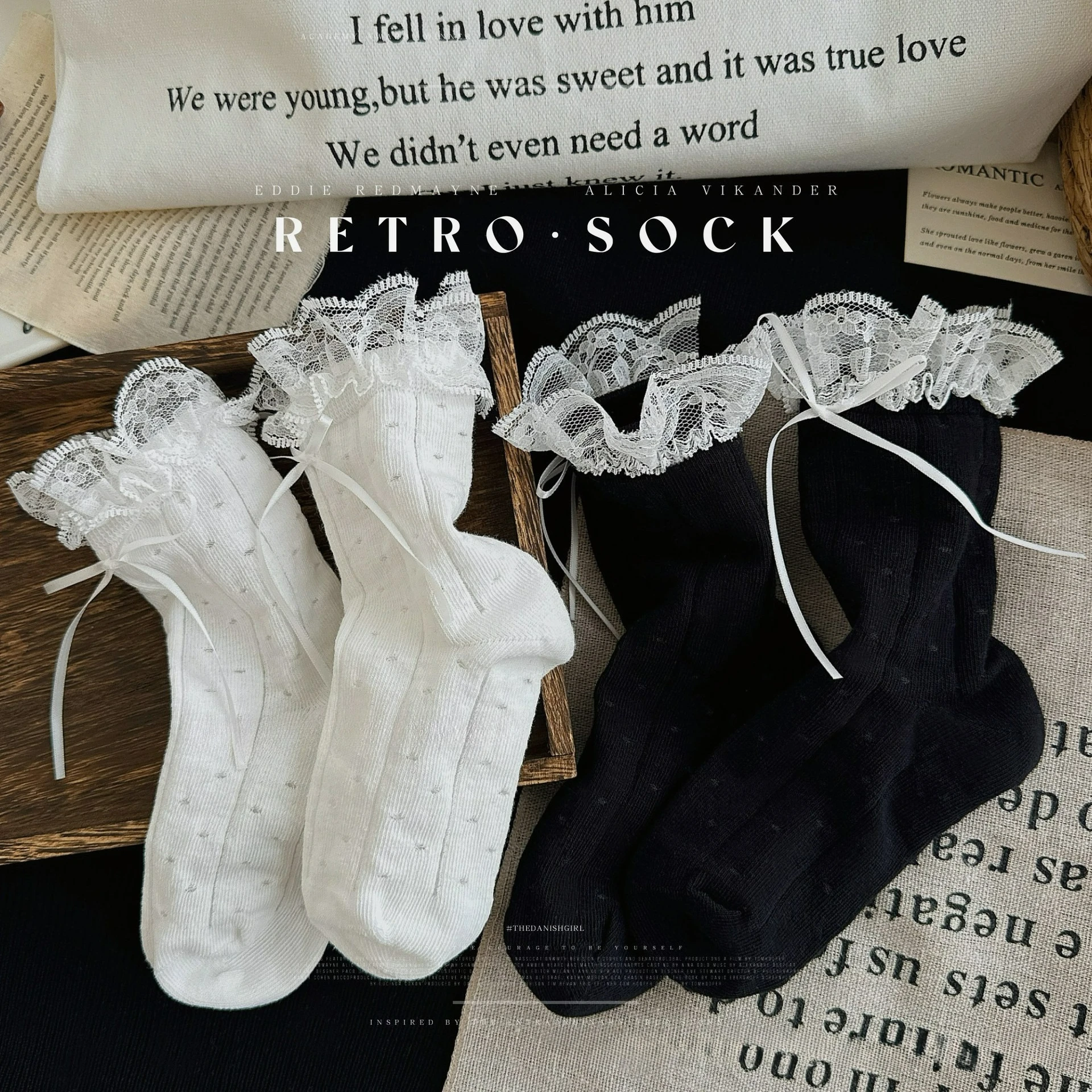 Summer Thin Mesh Sweet Lace Princess Socks for Girls Korean Version Ins Boneless Princess Socks