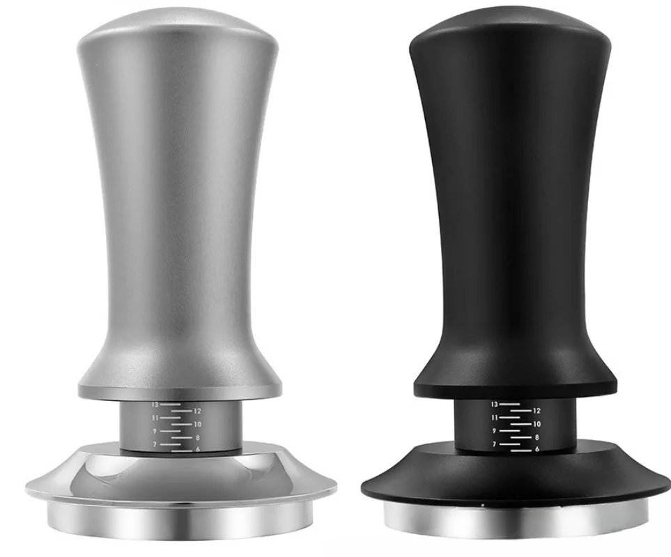 Espresso  Coffee  Tamper 51mm 53mm 58mm with Measurement 30lbs Calibrated Spring-loaded Stainless Steel Espresso Coffee Tamper