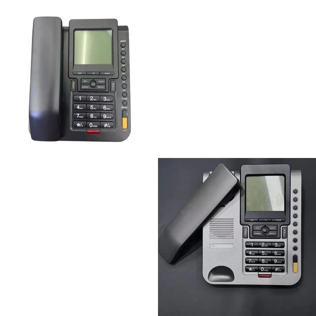 652F Corded Landline Telephone Desk House Phones with Large Button Phone for Home
