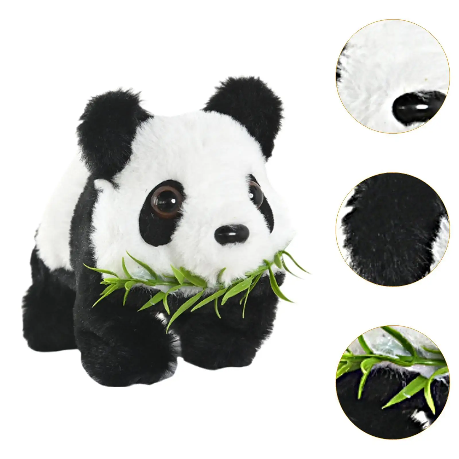 Plush Panda Toy,Stuffed Animal,Plush Musical Gift,Cute Interactive Play Electric Panda Toy Sounding for Kids Boys Girls Gift