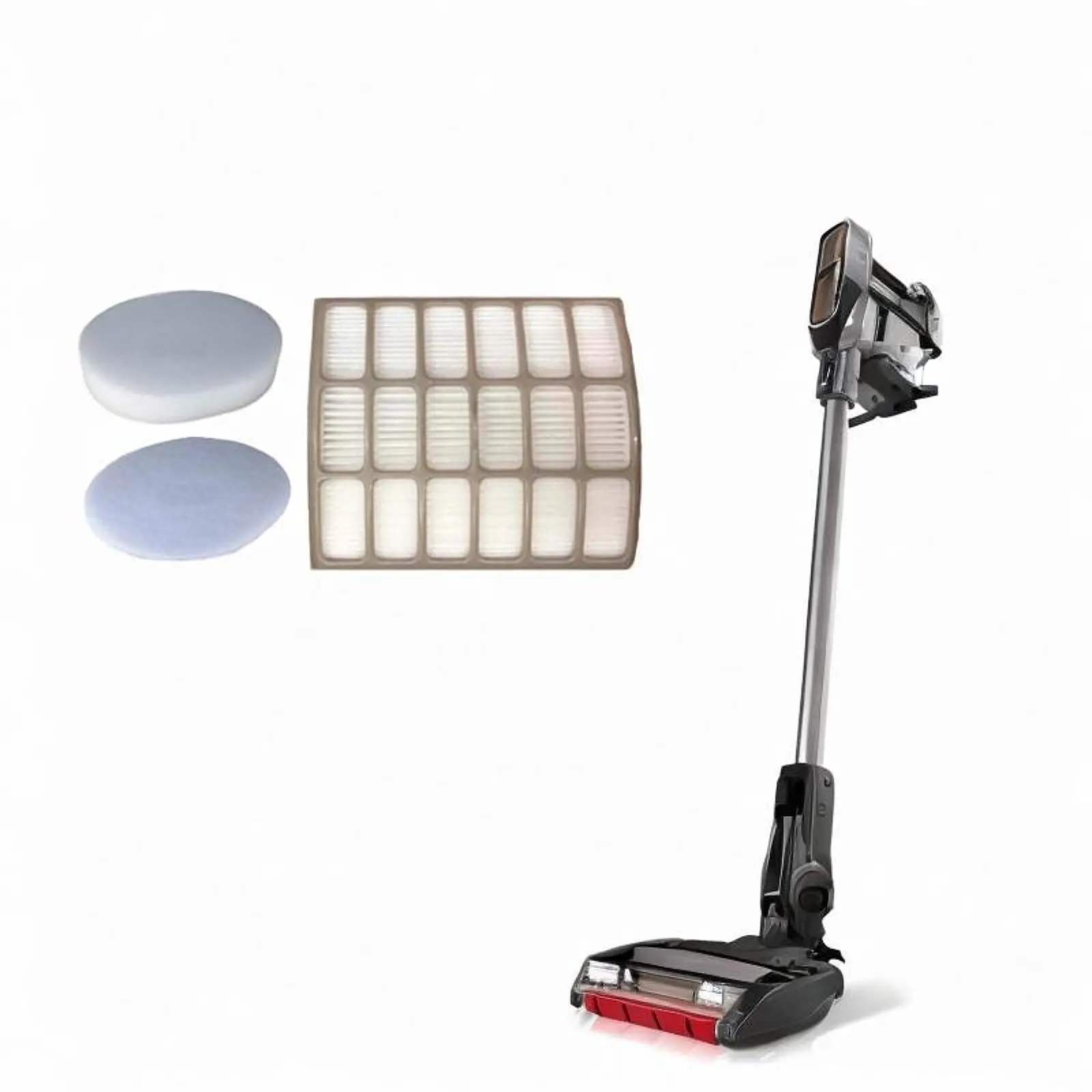 HEPA Filter Cleaner Accessories Cleaner Parts Foam Filter Kit for Nv90 Upright Vacuum