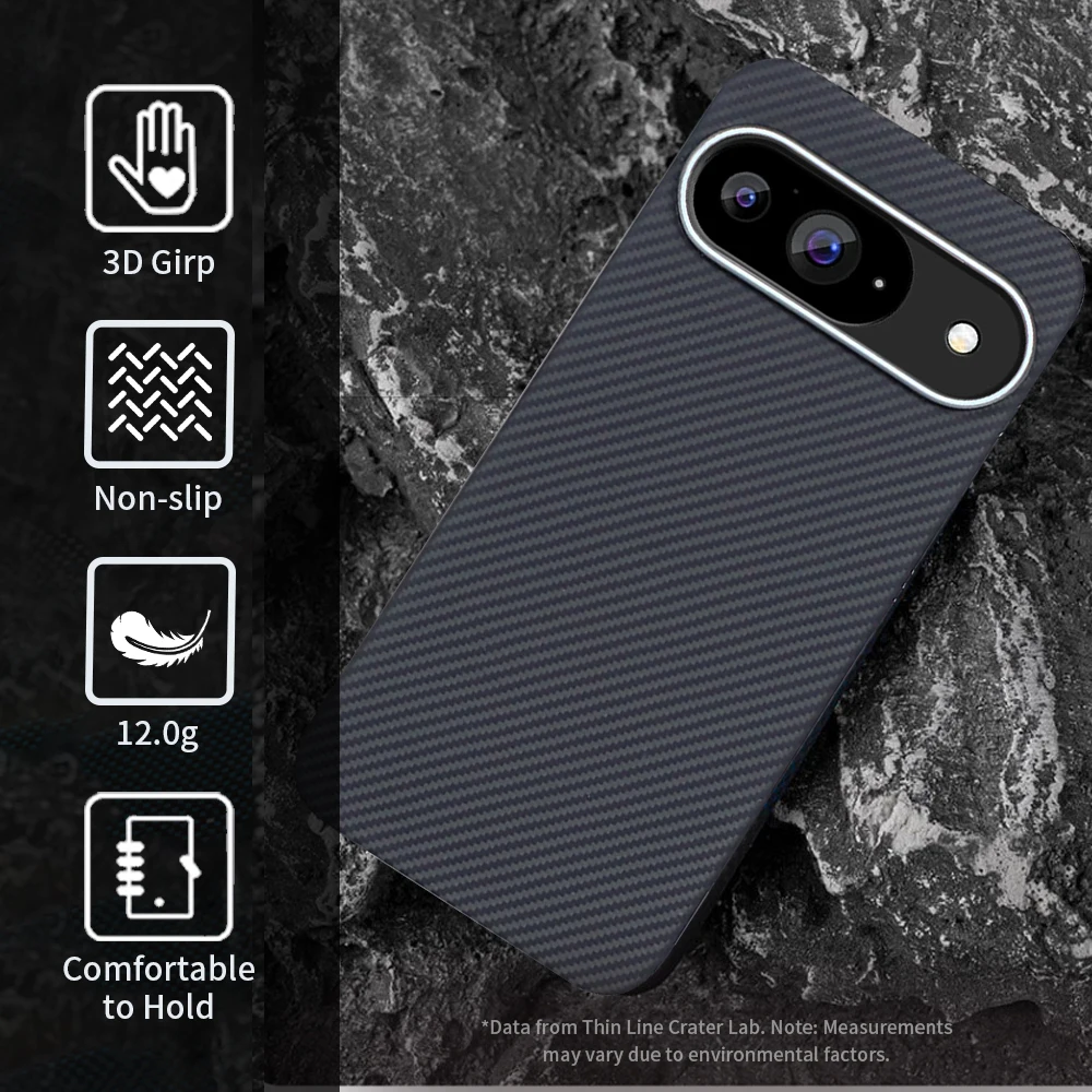 Voor Google Pixel 10 11 Pro XL - Crepe Pan Carbon recensie en prijs