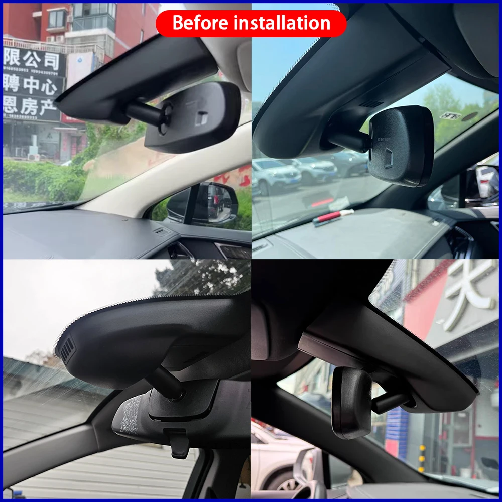 ZJCGO 4K Car DVR Dash Cam Wifi Front Rear Camera 24h Monitor for Cadillac XT5 XT6 2016-2024