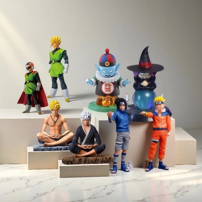 

Anime Uchiha Sasuke Figurine Decoration Naruto Uzumaki Figure Action Shippuden Statue PVC Collectible Model Perimeter Doll Toys