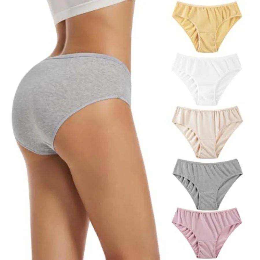 

Women's Disposable Underwear for Travel-Hospital Stays- 100% Cotton Panties 10pk