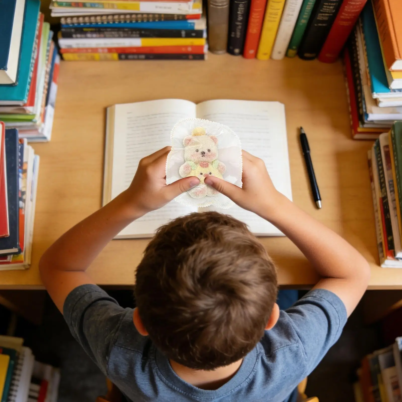 Niedliches Bären-Zappelspielzeug, langsamer Rückprall, Stressabbau, transparentes Squishiess-Squeeze-Spielzeug für Kinder und Erwachsene, Urlaubsgeschenke