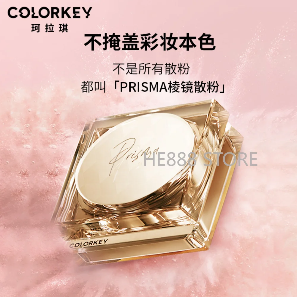 COLORKEY Loose Powder Matte Soft Mist Matte Light Clear Oil-control Setting Powder Long-lasting Waterproof Makeup Cosmetics