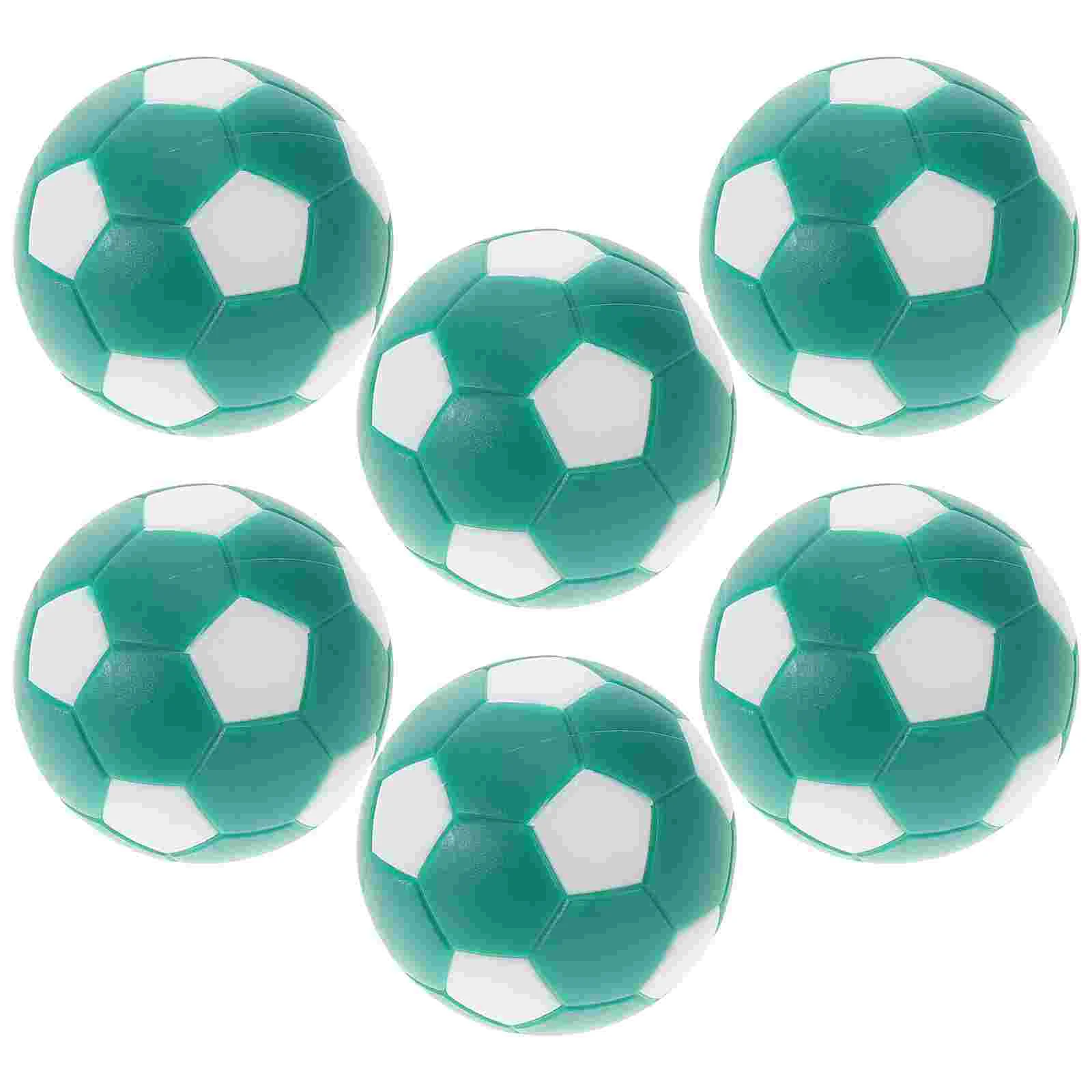 

12 Pcs Table Soccer Foosball Accessories Game Footballs Mini Plastic Foosballs Replacement