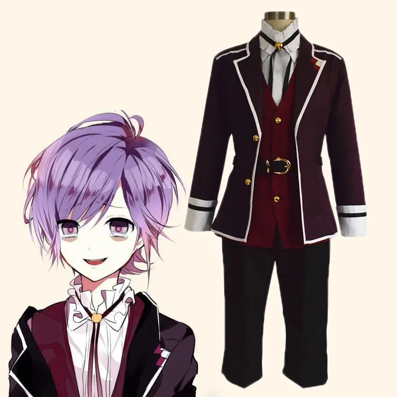 CosplayAnime Diabolik Lovers Kanato Sakamaki disfraz de Cosplay de todas las tallas personalizado uniforme fresco para hombres