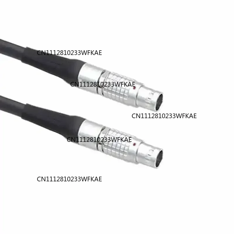 0B 1B FGG Connector Metal Aviation Plug with 0.5-5M Wire 2 3 4 5 6 7 8 9 Pin Compatible with Remo Connector Power Signal Cable