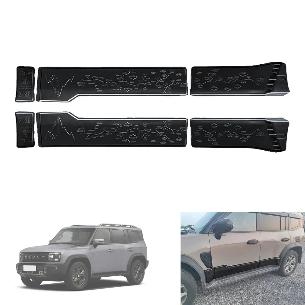 

Car Door Decorative Panel Body Trim Anti-collision Strip for Jetour Traveller Door Anti-collision and Anti-scratch Panel