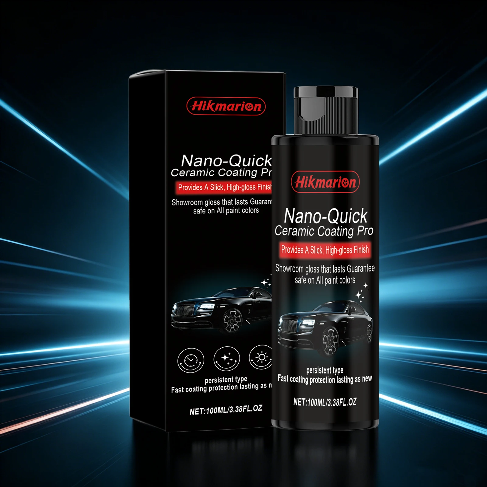 Nano Ceramic Car Coating Liquid Polish for Automotive Surface Coating Restore Shine Long Lasting Gloss Paint Protection Car Care