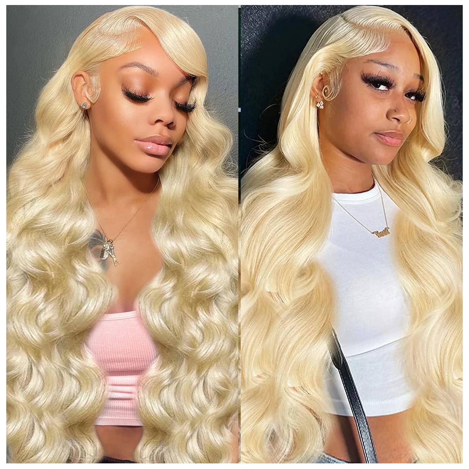 613 Hd Lace Frontal Wig 13x6 HD Lace Frontal Wig Human Hair for Women Body Wave Glueless Wig Human Hair Ready to Wear Bob Wigs