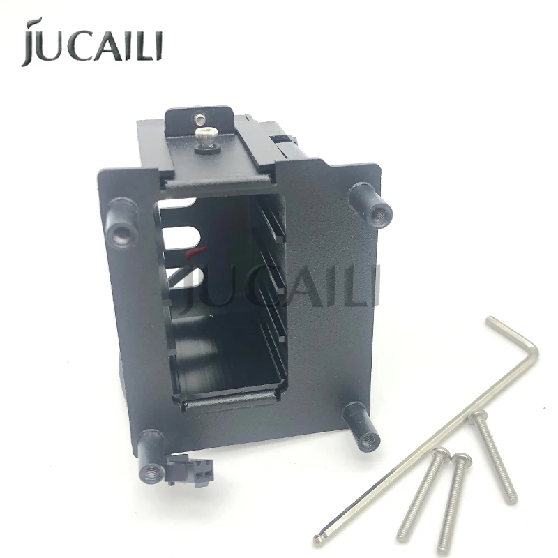 

JUCAILI Ink Damper Heating Holder for i3200 / 4720 Printheads – DTF White Ink Heater – 24V 5W Dumper Frame with Fixed Shelf