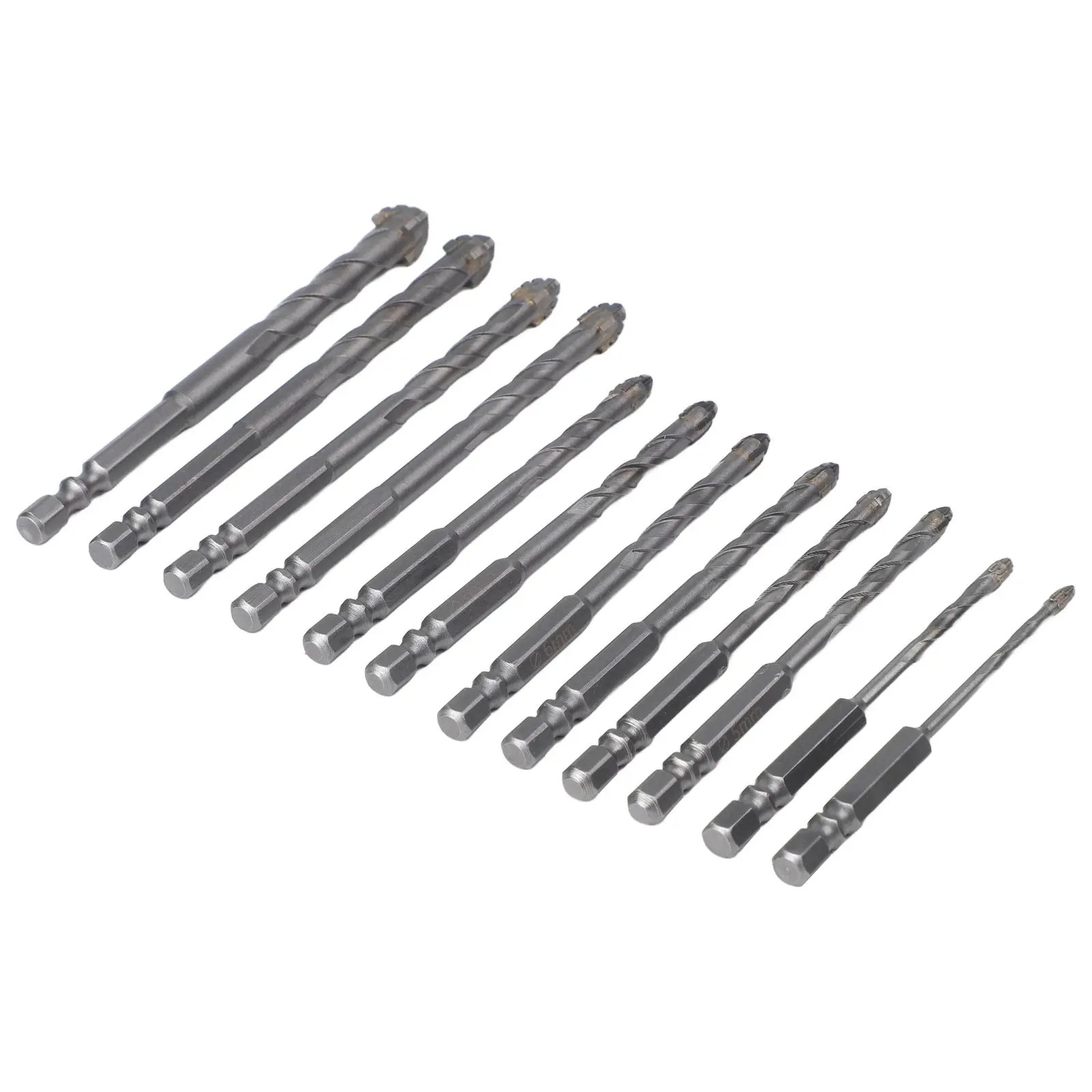 

Carbide Drill Bit Set 4 Flute Drill Bit Attractive Rust-resistant Finish Carbide Drill Bit Silver Yellow optional