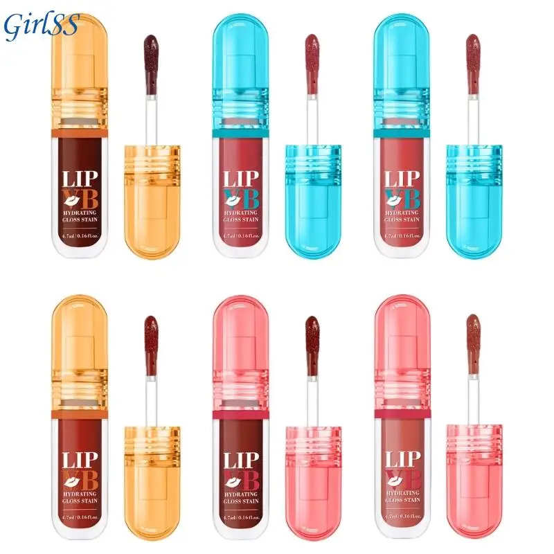 Moisturizing and Hydrating Lip Care Oil With Large Applicator For Easy Application Provides Comfort and Plumping Effect T4MB