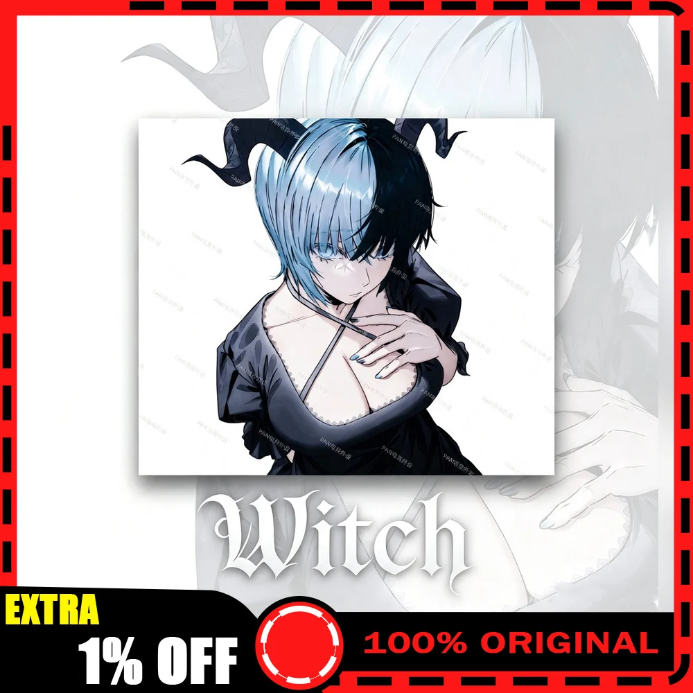 PANPAD Witch Coated Tempered Glass Mouse Pad 490x420mm Large Gaming Desk Mat for FPS Esports Glass MousePad