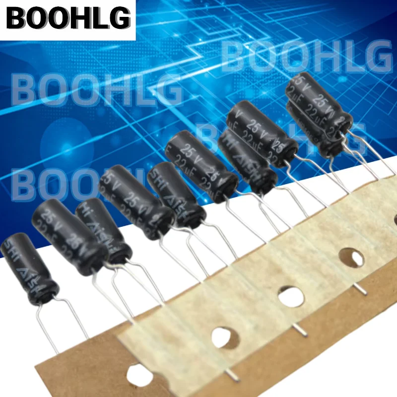 20PCS 22uf BP Non-Polar Audio Frequency crossover Electrolytic Capacitor 25V 22uf 5X11mm