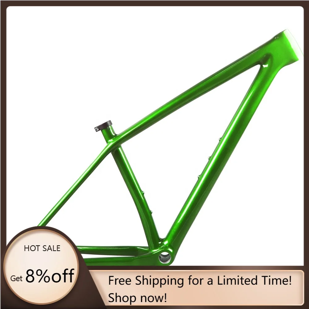 

STLF China Bicycle Supplier MTB Carbon Frame 29ER 15/17/19Inch XC Cross Country Hardtail Mountain Bike Frame Boost Thru Axle 148