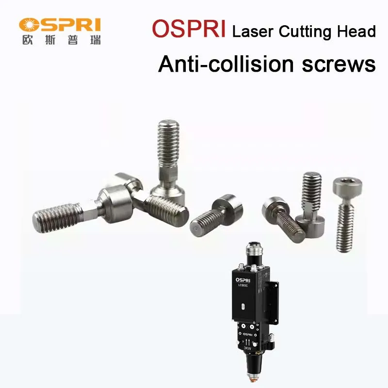 OSPRI Laser Cutting Head Anti-collision Screw Assembly 4pcs/pack For LCS03C LCN03A LCM08B LCH Series Fiber Laser Cutter Machine