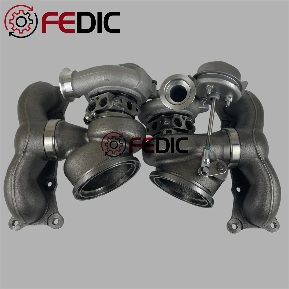 Hybrid MFS 11+0 Turbocharger for BMW 335i E90 E91 E92 E93 N54B30 2006-2010 TD04-17T Left hand dirve 500-700HP
