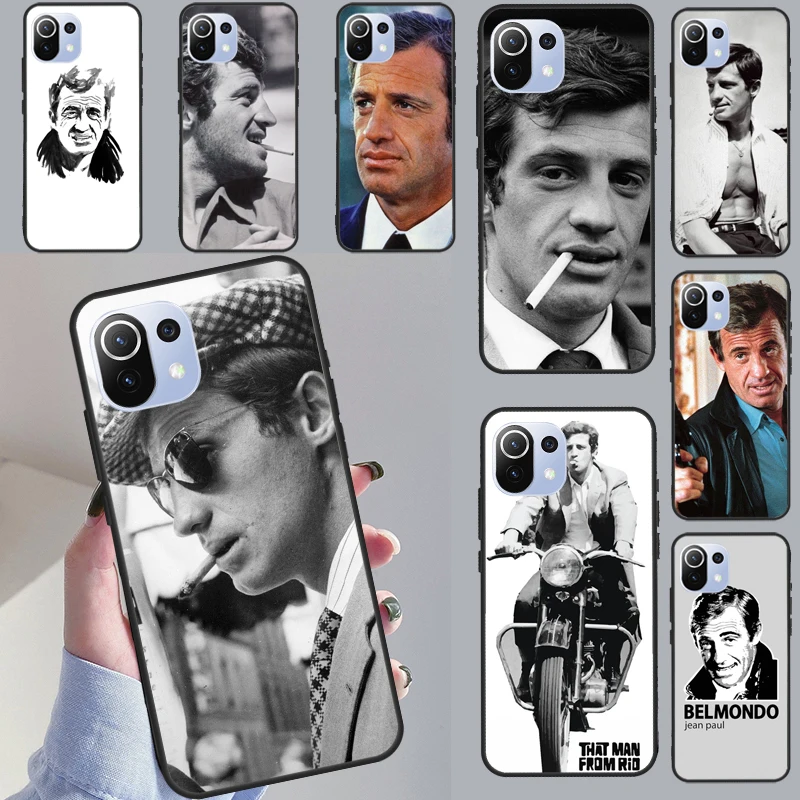 Jean-Paul Belmondo Case For Xiaomi 11T 12T 13 Pro 12 Lite 12X Cover For POCO F5 X3 X5 Pro M5s X4 F4 GT C40 F3