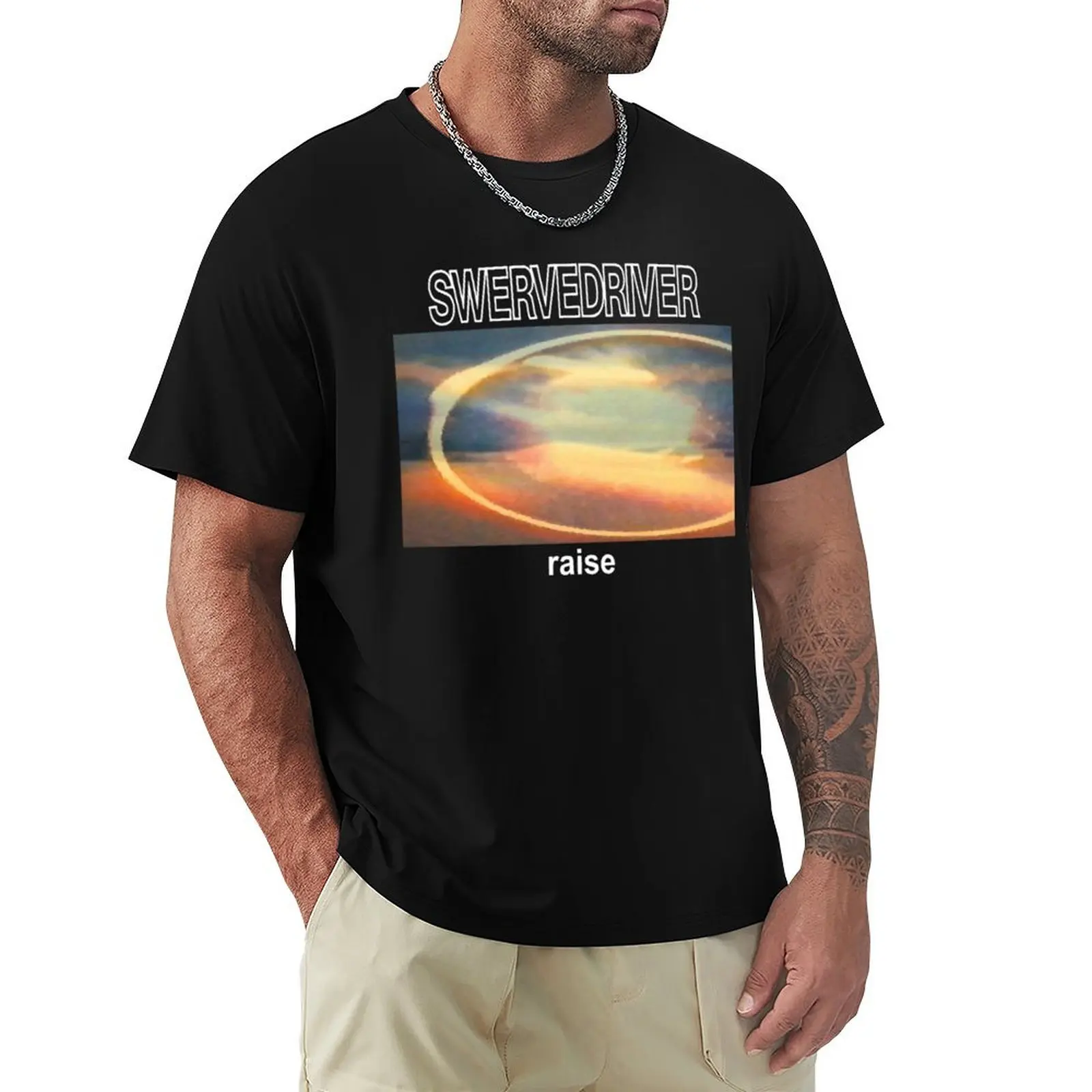 

SWERVEDRIVER BAND Essential T-Shirt UV Sun Protection Tee Shirt